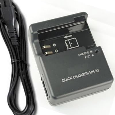 Cutekindservice Battery Charger for Nikon MH-23 EN-EL9 D5000 D3000 D60 D40 D40x D5000 DSLR-D40