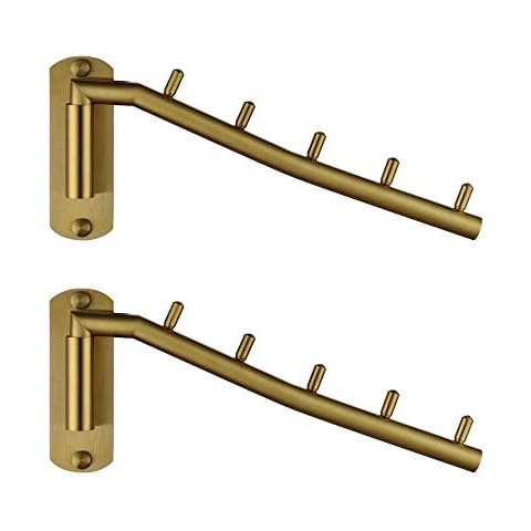 JQK Stainless Steel Folding Clothes Hanger Rack Cover