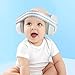 PandaEar Baby Ear Protection, Noise Cancelling Headphones for Babies with Adjustable Headband Noise Reduction Earmuffs for Infant and Toddlers 0-36 Months(Gray)