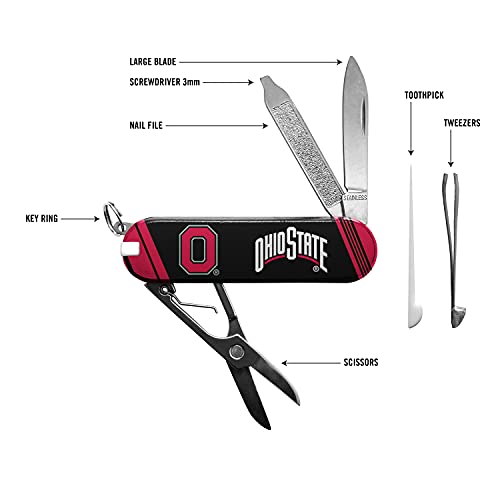 The Sports Vault Ncaa Ohio State Buckeyes Essential Pocket Multi-Tool #TOP1