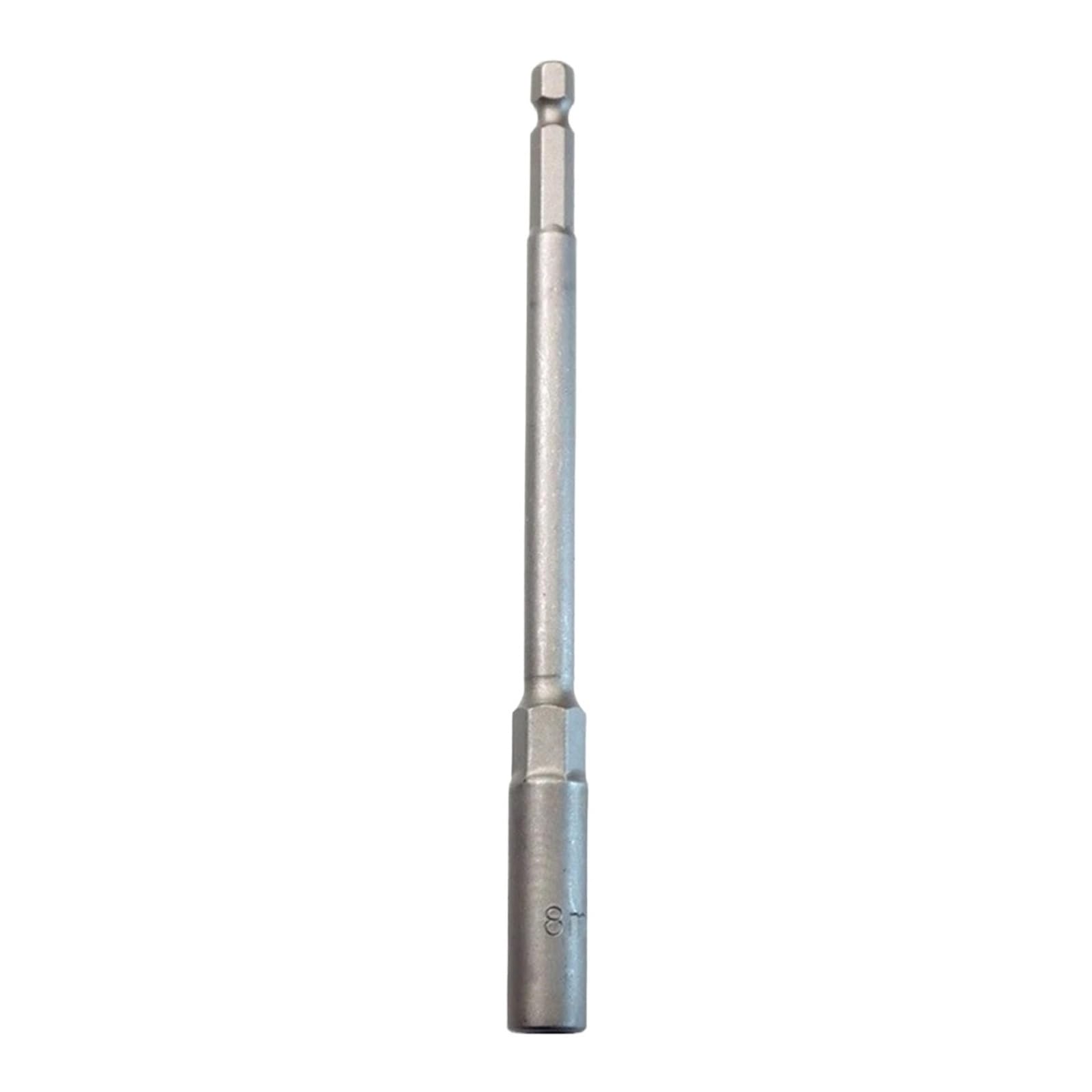 150mm CR-V Hex Nut Driver Adapter For Electric Drill Carpentry Tool(8mm)