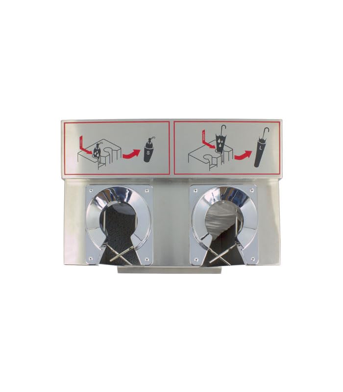 Dispensador de Bolsas para Paraguas Automático Doble 423X288X796mm | Diseño Moderno para entradas y recepciones | Previene Suelos mojados y resbalones