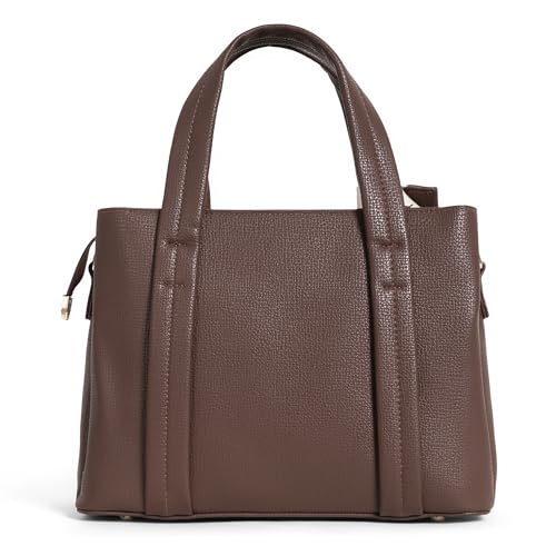 Image of EXOTIC Premium Ivory Chic Edition Urban Luxe Hand & Sling Bag for Women | Stylish PU Leather Tote with Spacious Compartments & Detachable Strap