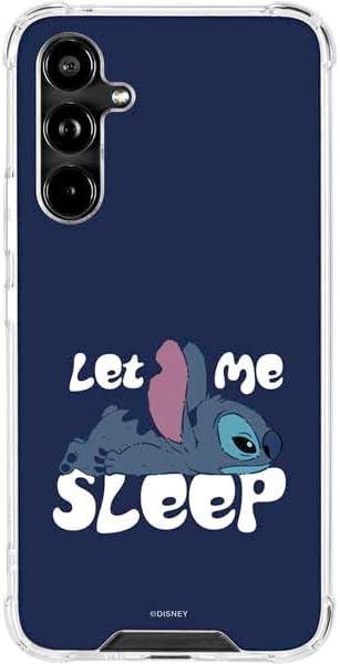 Skinit Clear Phone Case Compatible with Galaxy A54 5G - Officially Licensed Disney Lilo and Stitch Stitch and Angel Design