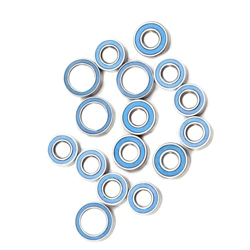 Roulement a bille pour Tamiya TT02D kit de 16 pieces de rechange et mise a niveau RC 1/10