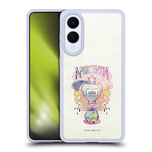 Image of Head Case Designs Officially Licensed Harry Potter Love Potion Deathly Hallows XXVI Gel Case [Military Grade Protection] Compatible With Samsung Galaxy S25 Edge
