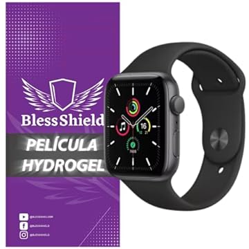 Película Hydrogel para Apple Watch SE 2 Geração [40mm] | BlessShield Cobertura Total (3 unidades)
