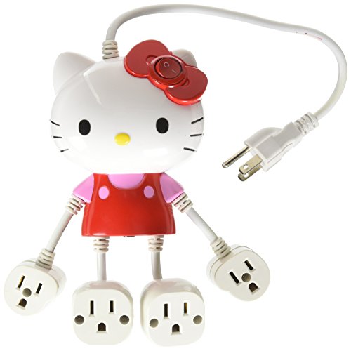 Hello Kitty Molded 4-Outlet Power Strip (79109)