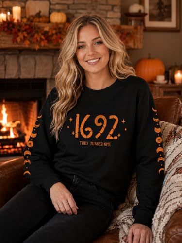 Halloween Sweatshirt For Women Halloween Ghost Long Sleeve Shirt Tops - image 3