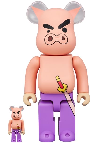 Amazon.co.jp: BE@RBRICK ぶりぶりざえもん 100％ & 400％ : ホビー 