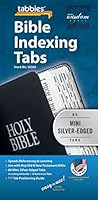Bible Tab-Protestant Mini/E: Mini Silver-Edged Bible Tabs