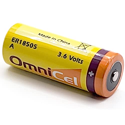 Batería Omnicel ER18505 3.6V 3.8Ah tamaño A litio miniatura 1