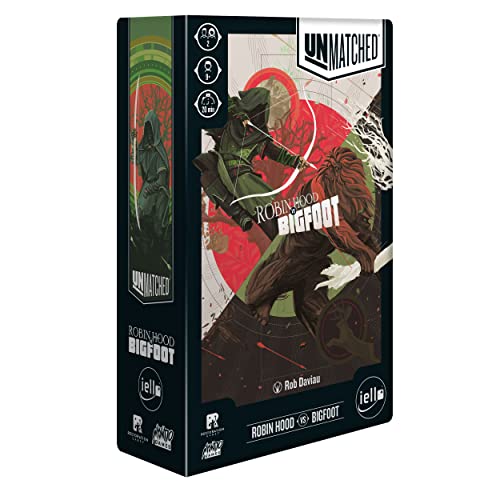 IELLO Unmatched - Robin Hood and Big Foot Strategiespiel Cover