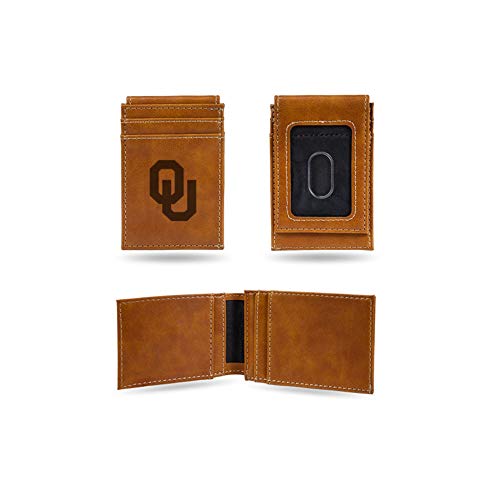 Image of NCAA Laser Engraved Front Pocket Wallet - Compact /Comfortable /Slim