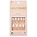 Gold Finger Posh Queen Glue-on Fashion Nails 24 ea