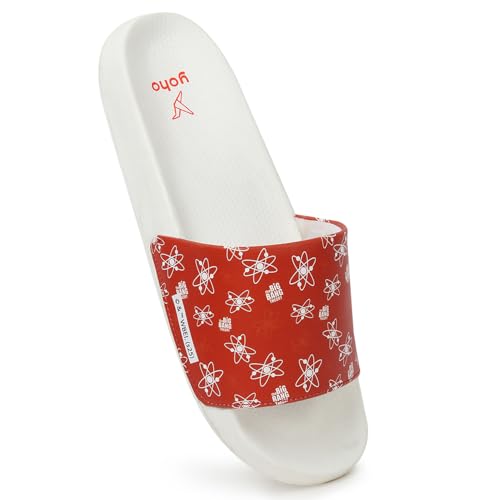Image of YOHO Sliders for Women | Comfortable and Lightweight Slides | WB Cartoon & Comic Characters: Tom & Jerry, Big Bang Theory, Friends, Games of thrones and Wonder Woman Footwear for Girls