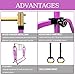 Peakpath Gymnastics kip Bar with Mat,Height Adjustable 3' to 5' and Foldable Gymnastic Equipment for Kids Junior Ages 3-15, Ideal for Indoor and Home Training