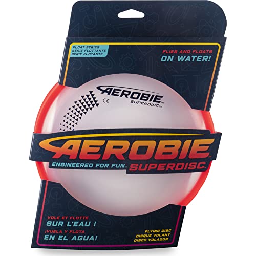 Aerobie Superdisc, frisbee per lanci precisi, colori assortiti