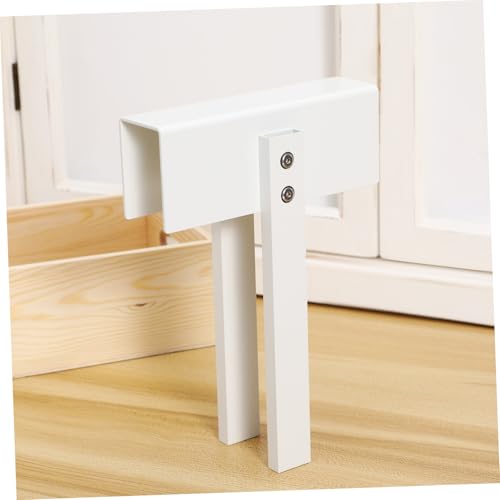 Cerradura para puerta plegable Holibanna para doble puerta, refuerzo de seguridad portátil para clóset miniatura 5