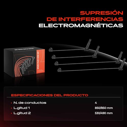 Cables de encendido para solucionar tirones en Legacy IV 2.5L 4