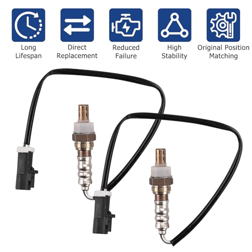 Sensor de Oxígeno Compatible Ford F150 F250 F350 2 Pcs miniatura 5