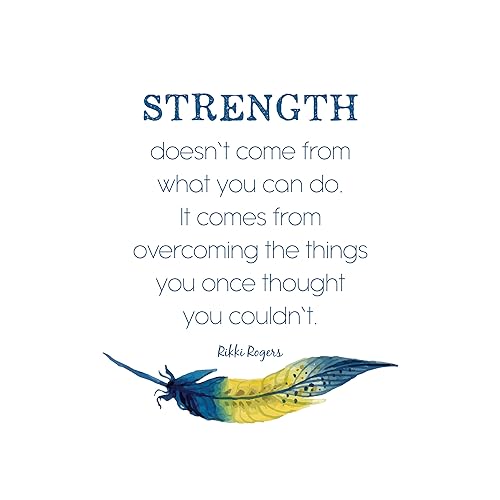 Strength Doesn't Come From What You Can Do - Inspirational