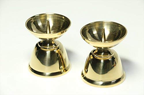 真鍮製 蝋燭立 特大