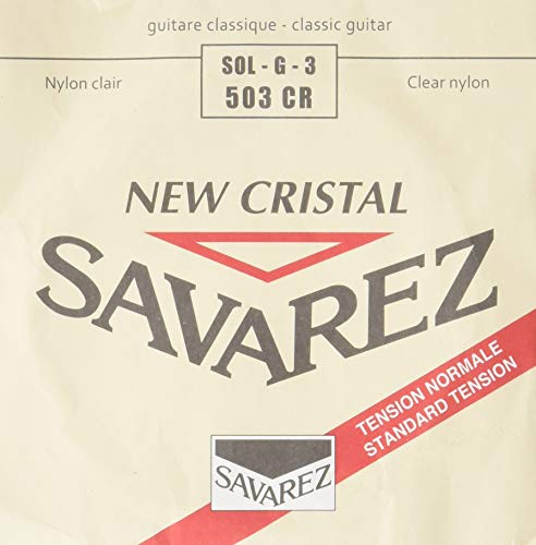 Savarez cordes pour guitare classique Alliance HT Classic 503CR cordes simples Sol3 New Cristal high - Les Beatles, Paul McCartney, John Lennon, RIngo Starr, George Harrison Savarez cordes pour guitare classique Alliance HT Classic 503CR cordes simples Sol3 New Cristal high