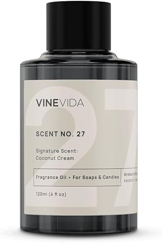 Miniatura 624 de VINEVIDA [4 onzas] Aceite de fragancia de madera de teca de caoba para fabricación de velas y fabricación de jabón, aromas de velas prémium para