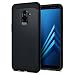 Produktbild Spigen 590CS22752 Slim Armor für Samsung Galaxy A8 2018 Hülle Integrierter Kickstand 2-teilige Doppelschicht Schutz Handyhülle Schutzhülle Case - Metal Slate