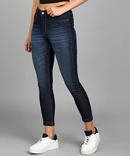 Image of Urbano Fashion Women's Skinny Fit High Rise Jeans