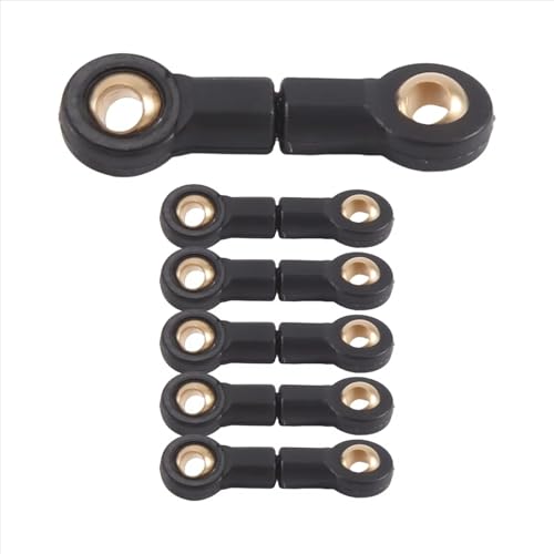 Rc Special Connecting Rod for B16 B36 6Pcs Connector Links Rod Rear Axle Seesaw Ball Rod RC Car Tracked Vehicle Parts and Accessories Upgrade Replacement and Use