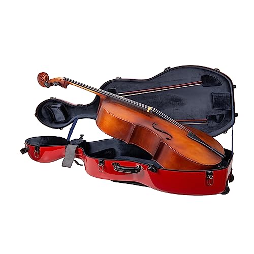 Amazon | CROSSROCK CRF1000CEF RD Cello 4/4 Red チェロ用ハード