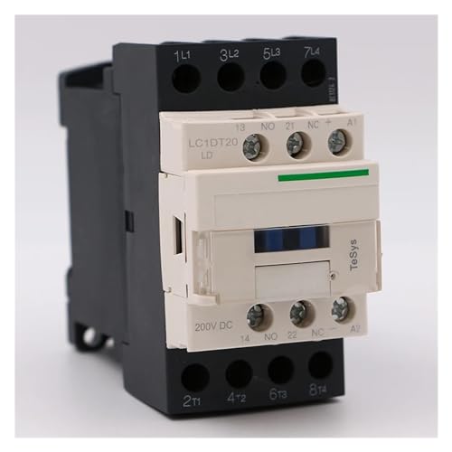 Contacteur LC1DT20LD TeSys Schneider 4P 4NO 20A 200V CC pour circuit