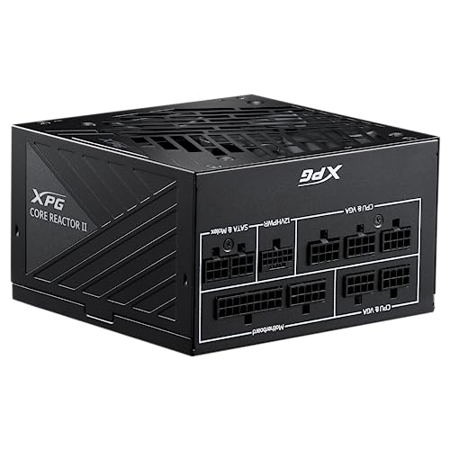Image of XPG CORE REACTOR II - Workstation Power Supply Unit - Stable Power Delivery & Quiet Operation - Fully Modular Cable Design & 80+ Gold Certified - Overvoltage Protection - ATX 3.0 Gold 850 Watt VE