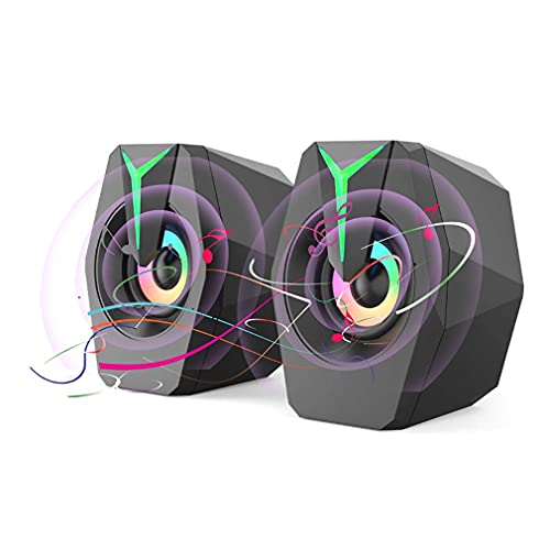 DHMKL Enceintes BibliothèQue Alimenté,Haut-Parleurs USB Filaires Bureau Subwoofer IndéPendant à Commande Filaire Haut-Parleurs D’Ordinateur RGB Cool Audio Bureau pour Ordinateur Portable - Les Beatles, Paul McCartney, John Lennon, RIngo Starr, George Harrison DHMKL Enceintes BibliothèQue Alimenté,Haut-Parleurs USB Filaires Bureau Subwoofer IndéPendant à Commande Filaire Haut-Parleurs D'Ordinateur RGB Cool Audio Bureau pour Ordinateur Portable