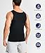 TAILONG Compression Shirts for Men Slimming Body Shaper Vest Tank Top Undershirt Tummy Control Shapewear