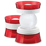 Incluye 2 moldes apilables. ZOKU IJsvorm Bal Set van 2 Stuks
