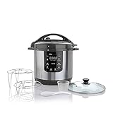 Elite Platinum EPC-813 Pressure Cooker, Black
