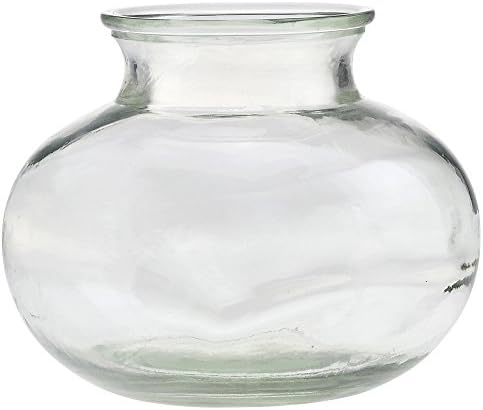 Couronne Company 7352 Terra Glass Container, 82 oz Capacity, Clear