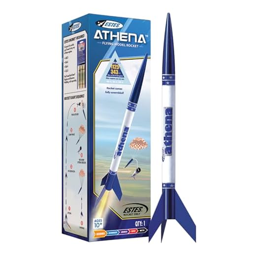 Estes Model Rockets Athena, Brown/a