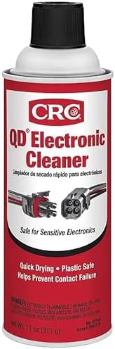 CRC 05078 Throttle Body and Air-Intake Cleaner - 12 Wt Oz. & 05110 Mass Air Flow Sensor Cleaner - 11 Wt Oz. & 05103 QD Electronic Cleaner -11 Wt Oz