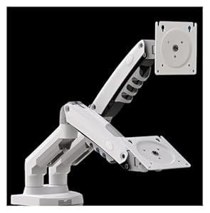 ZCERA Dual-Arm Monitorständer F160 17-30 Zoll