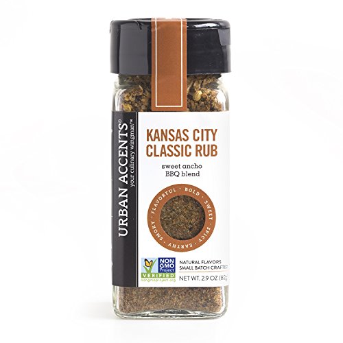 Kansas City Classic Rub  Gluten Free Seasoning Mix for Grilling and Roasting - Urban Accents, 2.9-Ounce