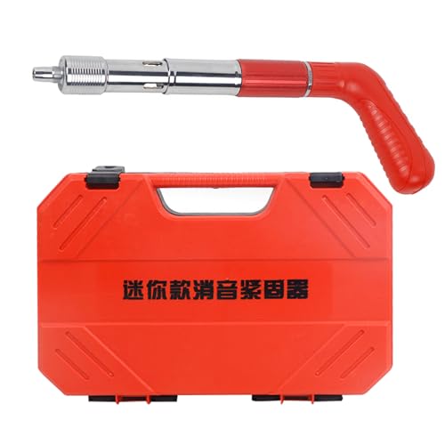 KRGNPLE ナッター セット ハンドナッター ナッター m8 ナッター 工具 ナッター m6 アップグレード版 ネイルガン ピンガン スティールガン リベットガン ミニ 建材/水道/空調設備の設置・修理 一体型 低騒音 電源不要 5段階調節可能（製品の内容：5段階調整可能な小型釘打ち機セット＋アクセサリーキット＋丸形釘50個）