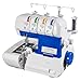 Nähmaschine Carina Overlock 1300 - vielseitige Overlock Nähmaschine für perfekte 3- und 4-Faden-Nähte zum Nähen, Säumen und Schneiden in einem Arbeitsschritt
