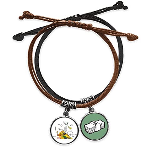 Pulsera cuero egipcio de la suerte amuleto Horus regalo original