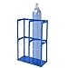 40L Oxygen Cylinder Holder Frame with Protective Chain Metal Gas Cylinder Fixing Bracket for Factories Schools & Hospitals