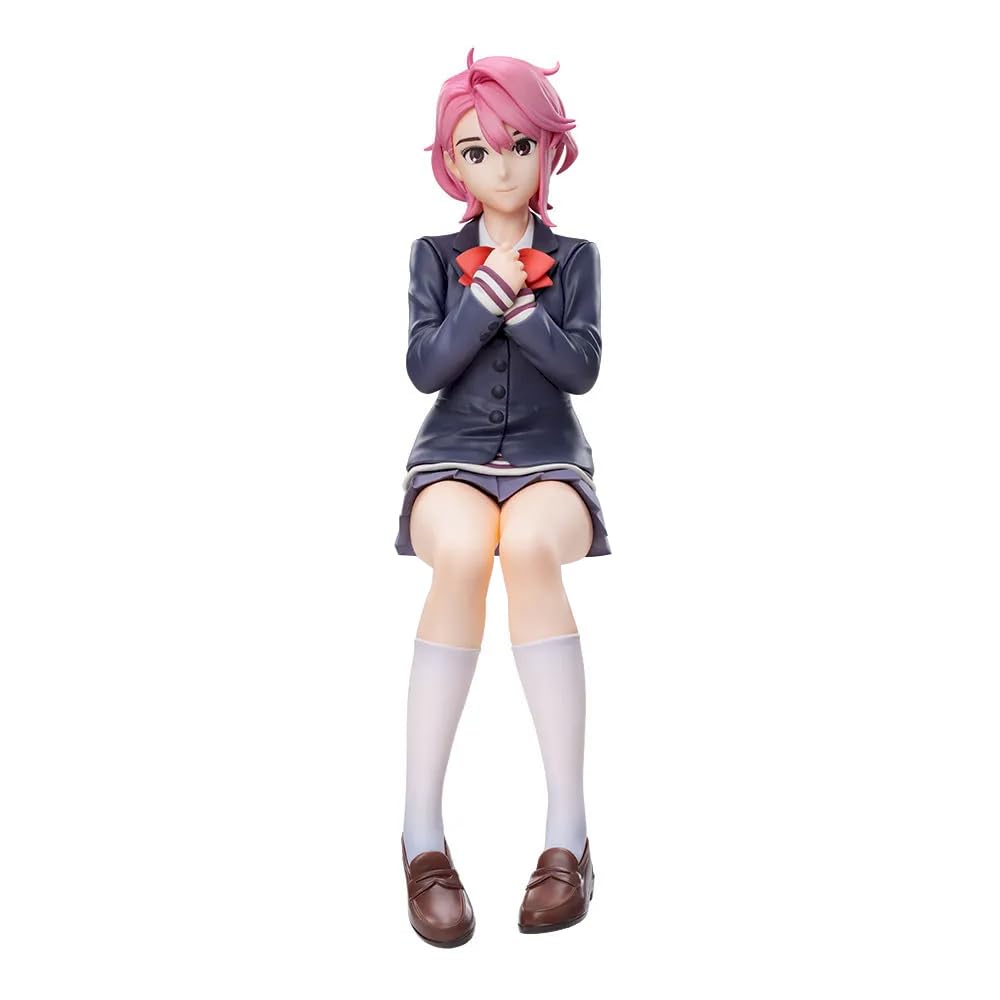 Gooyeh Shiratori Figure Anime Sitting Posture Shiratori Action Figure Scuplture Cartoon Girl Model Collectible Desktop Decoration Gifts for Fans 15cm
