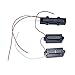 ZUXOCY Closed 4-String Precisions Bass Pickup Replacement Electric Bass Guitar Pickup Vintage Tone Humbucker Pickups